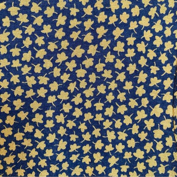 Boden Blue and Yellow print Dress long sleeve modest 12 pockets autumncore - Picture 3 of 8